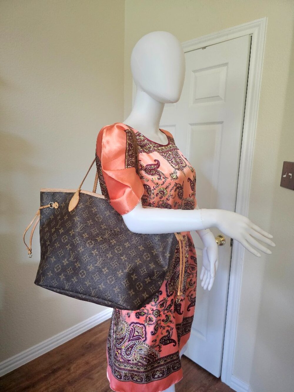 Louis Vuitton Brown Monogram Tote